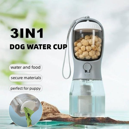 3-in-1 Portable Pet Travel Cup