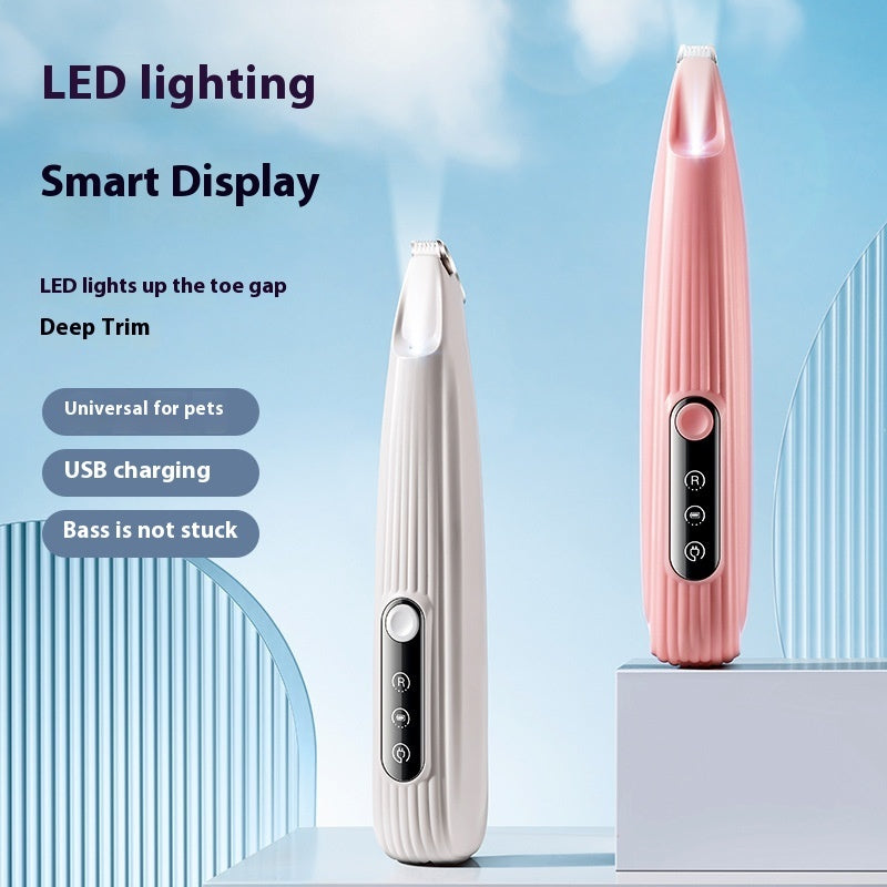 LED Electric Pet Paw Trimmer